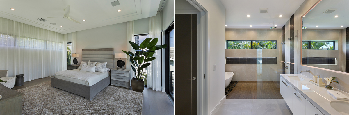 Master Bedroom, Master Bathroom