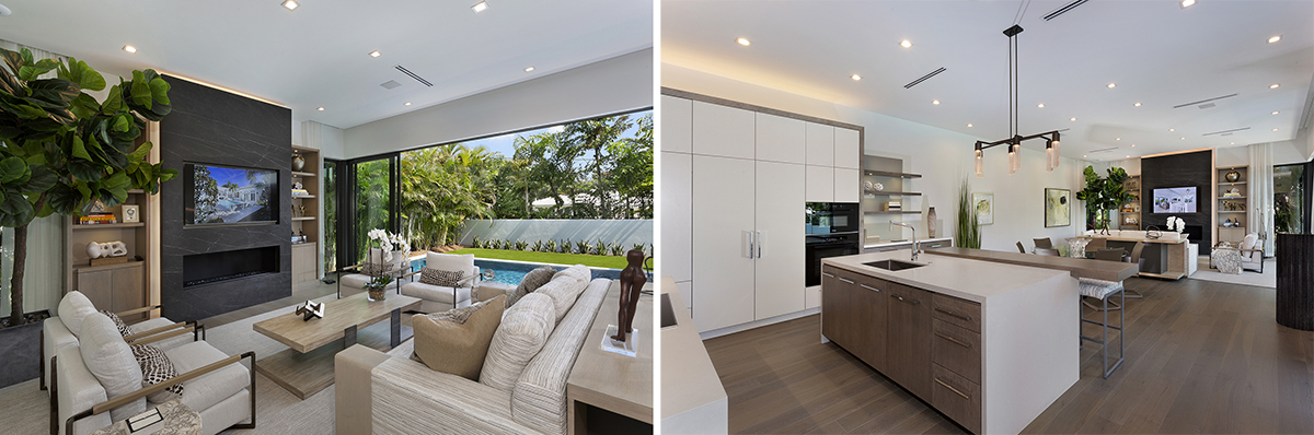 Family Room and Open Kitchen